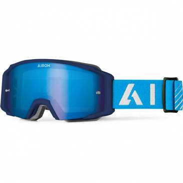 MASQUE AIROH BLEU MAT