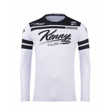 MAILLOT KENNY TRACK DIRT BLANC