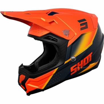 CASQUE SHOT CORE HONOR ORANGE