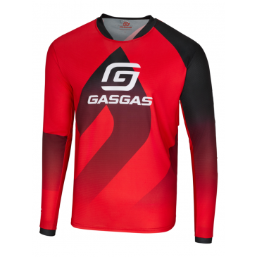 MAILLOT GASGAS TECH ROUGE