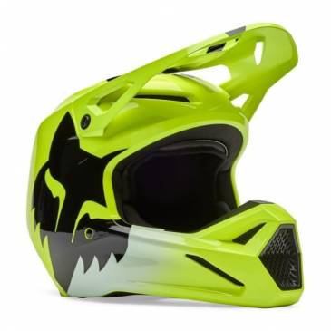 CASQUE FOX V1 SHIELD JAUNE...