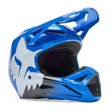 CASQUE FOX V1 SHIELD BLEU