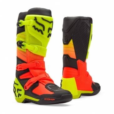 BOTTES FOX COMP ORANGE/JAUNE