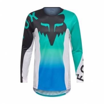 MAILLOT FOX FLEXAIR SPIRE BLEU